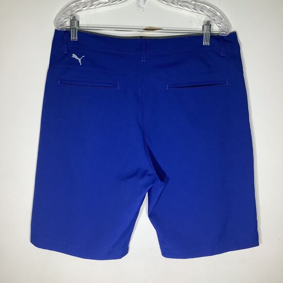 Puma Mens Golf Shorts Blue‎ Size 34 - Picture 3 of 7